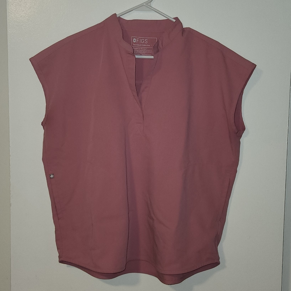 Figs Rafaela Chalk Pink Medium